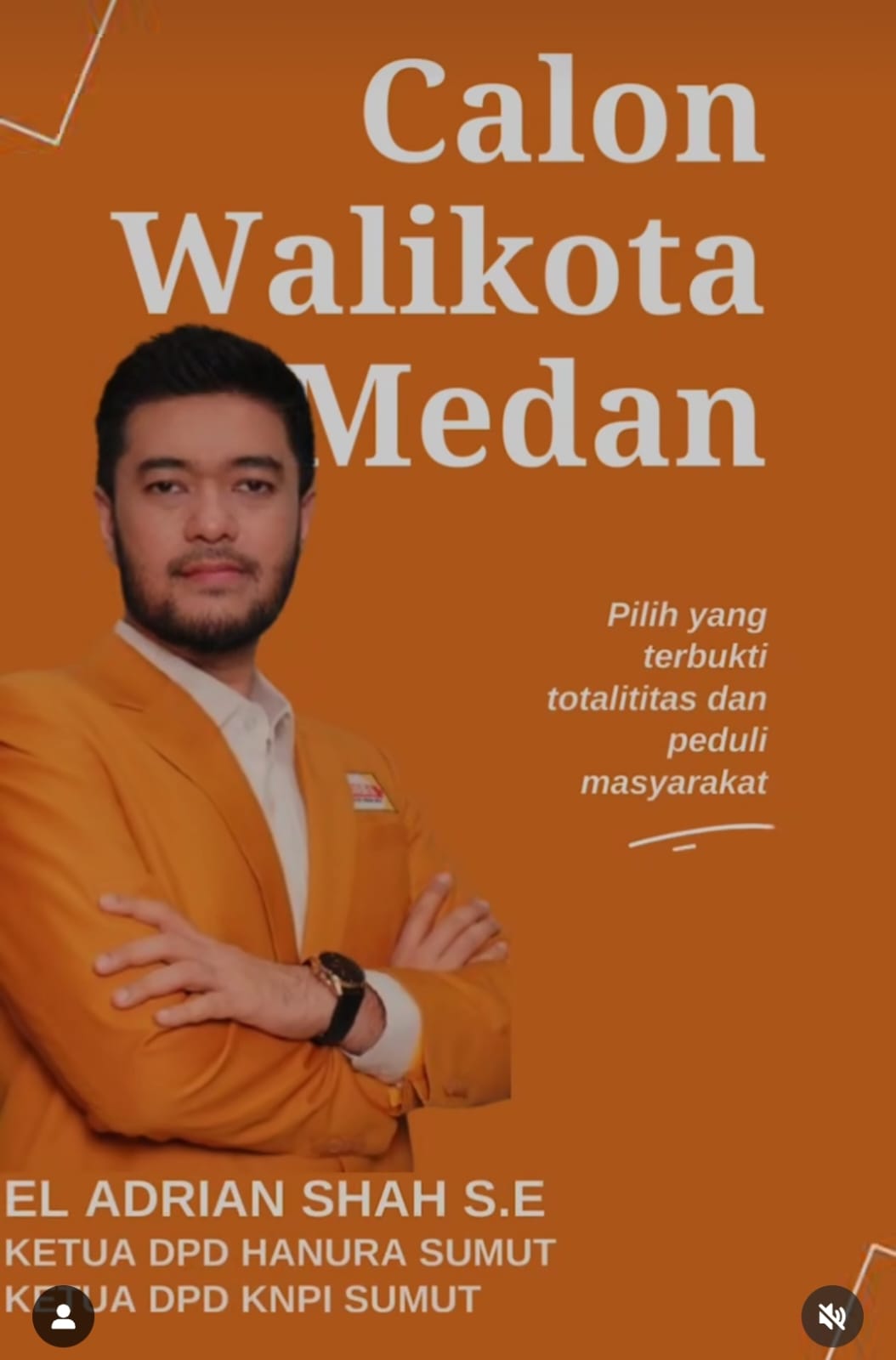 Sambut HUT Kota Medan ke 434, El Adrian Shah (Calon Wali kota Medan) : Medan Bisa Jadi Salah Satu Kota Terbesar di Indonesia