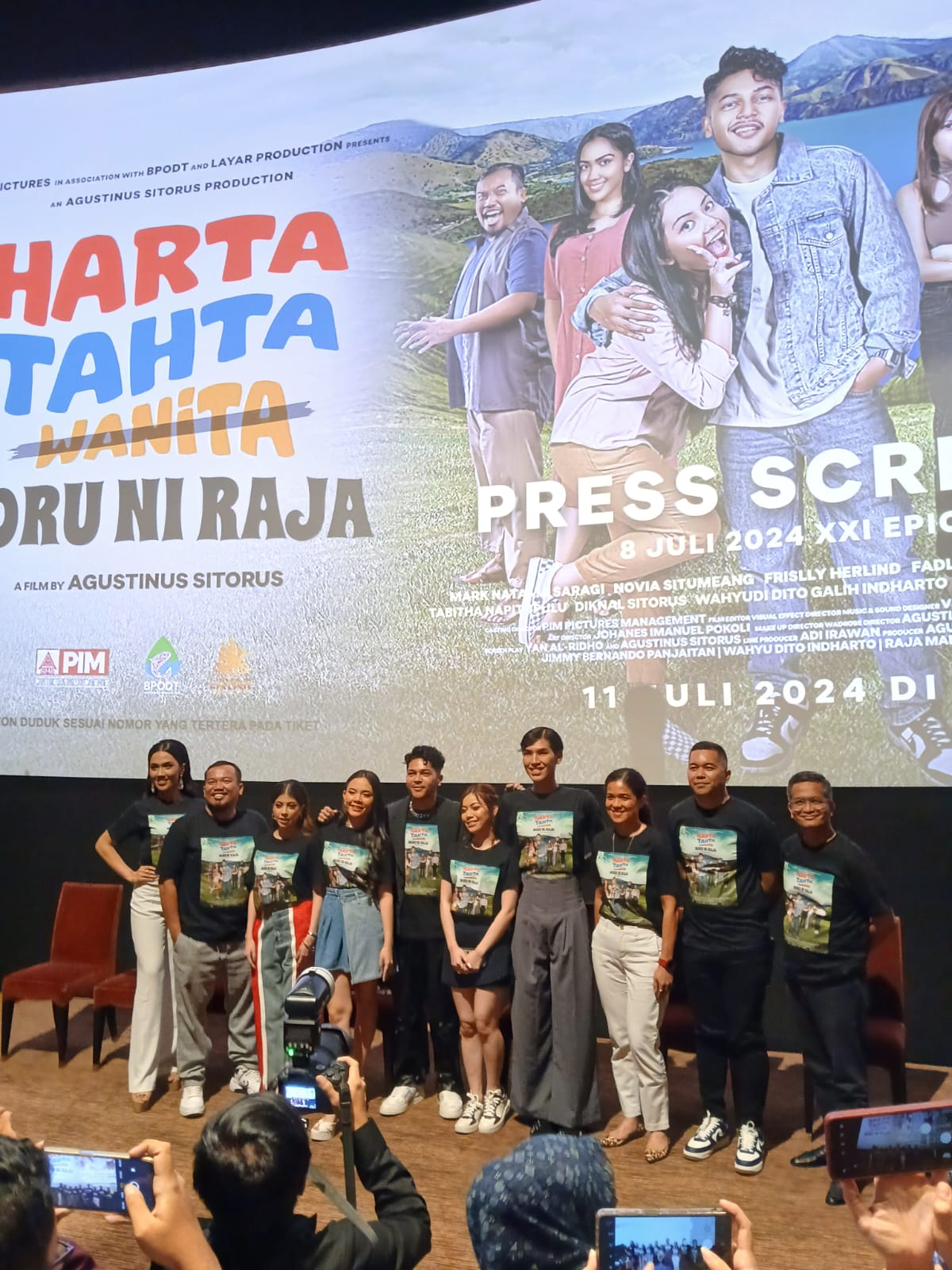 Press Conference dan Gala Premier Film “Harta, Tahta Boru NI Raja”