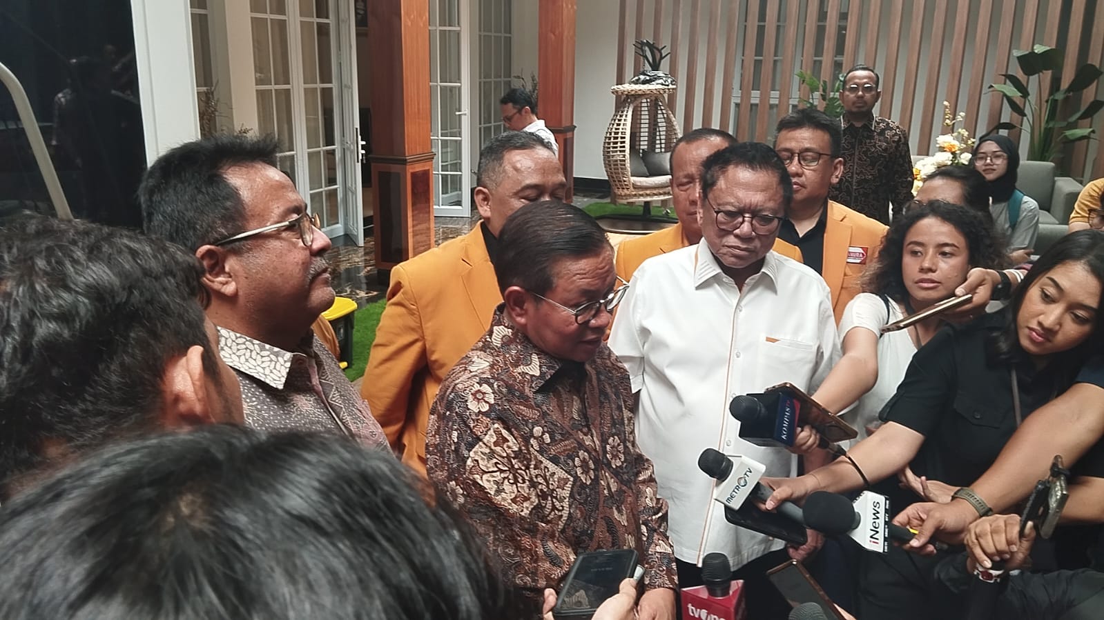 Paslon Gubernur DKI Jakarta Pramono Anung – Rano Karno Berkunjung ke DPP Partai Hanura