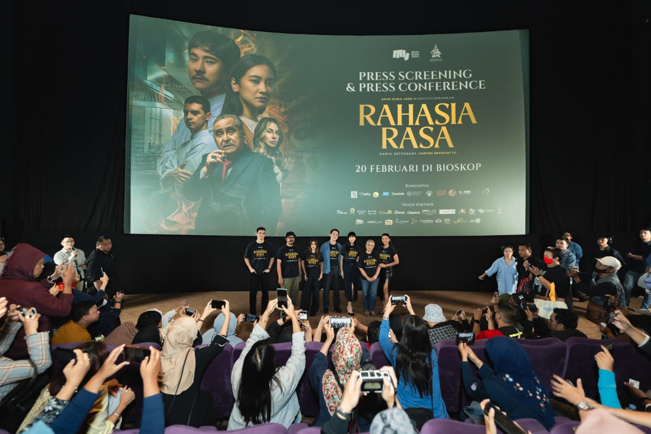 Film “Rahasia Rasa” adalah Perayaan Kuliner dan Cinta, Siap Tayang 20 Februari 2025 di Bioskop!